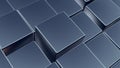 Cubes array as abstract 3d background Royalty Free Stock Photo
