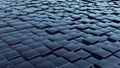 Cubes array as abstract 3d background Royalty Free Stock Photo