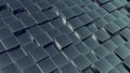 Cubes array as abstract 3d background Royalty Free Stock Photo