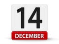 Cubes calendar 14th December