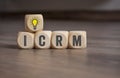 Cubes and dice with ICRM customer relationship management