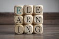 Cubes with e-Learning Onlinelearning