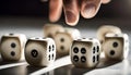 cubes games Royalty Free Stock Photo