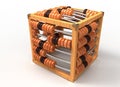 The cubic abacus