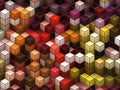 Cubic background.