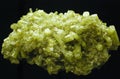 Cubic Golden Barite Royalty Free Stock Photo