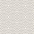 Cubic Grid Tiling Endless Stylish Texture. Vector Seamless Black and White Pattern Royalty Free Stock Photo