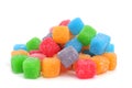 Cubic gumdrops Royalty Free Stock Photo