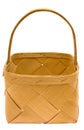 Cubic Wooden Basket w/ Path (Top Front View)