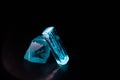 Cubic Zirconia Rough Royalty Free Stock Photo