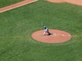 Cubs Casey Coleman throws pitch ball Royalty Free Stock Photo