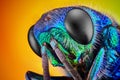 Cuckoo wasp (Holopyga generosa) taken with 10x microscope objective