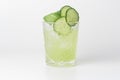 Cucumber Basil Smash Cocktail