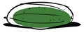 Cucumber drawing, illustration, vector