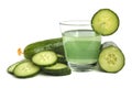 Cucumber drink Royalty Free Stock Photo