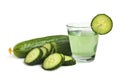 Cucumber drink Royalty Free Stock Photo