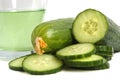 Cucumber drink Royalty Free Stock Photo