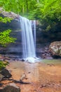 Cucumber Falls in Ohiopyle State Park.Pennsylvania.USA Royalty Free Stock Photo