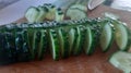 Cucumber from garden