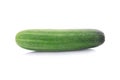 Cucumber isolated on white Royalty Free Stock Photo