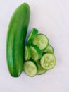 Cucumber kheera khira concombre gurke cucumis sativus cetriolo pepino-cucumber for salad slicing green food closeup view image