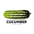 Cucumber logo illustration