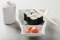 Cucumber maki Royalty Free Stock Photo