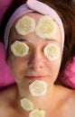 Cucumber mask