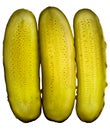 Cucumber pickles sliced Royalty Free Stock Photo