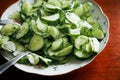 Cucumber salad Royalty Free Stock Photo