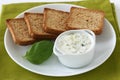 Cucumber sauce in a bowl