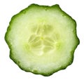 Cucumber Slice Royalty Free Stock Photo