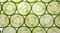 Cucumber slices Royalty Free Stock Photo