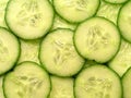 Cucumber slices