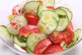 Cucumber Tomato Salad Royalty Free Stock Photo