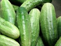 Cucumbers closeup