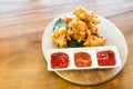 Cucur bawang or onion fritters, popular Malaysia food