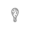 Cudgel outline icon
