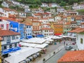 Cudillero, little coastal village in Asturias, northern Spain,. Royalty Free Stock Photo