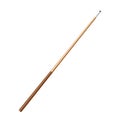 Cue Wooden Tool For Hitting Billiard Balls Vector