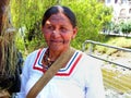 Portrait of unknown kichwa native woman, Ecuador