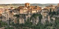 Cuenca Spain, casas colgadas Royalty Free Stock Photo