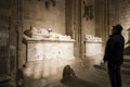 Marble tomb in the Cathedral of Cuenca