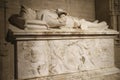 Marble tomb in the Cathedral of Cuenca