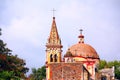 Chapels of the Cuernavaca cathedral in morelos, mexico  II Royalty Free Stock Photo