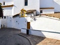 Cuesta del Bailo white building in Cordoba Royalty Free Stock Photo