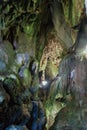 Cueva del Indio cave in National Park Vinales, Cub Royalty Free Stock Photo