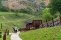 Cueva del Soplao cave mine in Cantabria, Spain Royalty Free Stock Photo