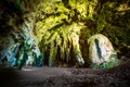 Cueva Ventana natural cave in Puerto Rico Royalty Free Stock Photo