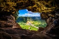 Cueva Ventana natural cave in Puerto Rico Royalty Free Stock Photo